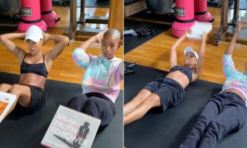 Jada Pinkett Smith’s Trainer Shared This Gravity-Defying At-Home Workout