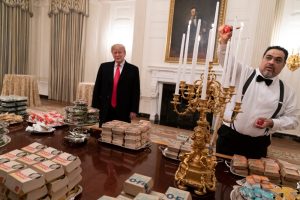 White House really served Clemson a fast-food feast on silver platters
